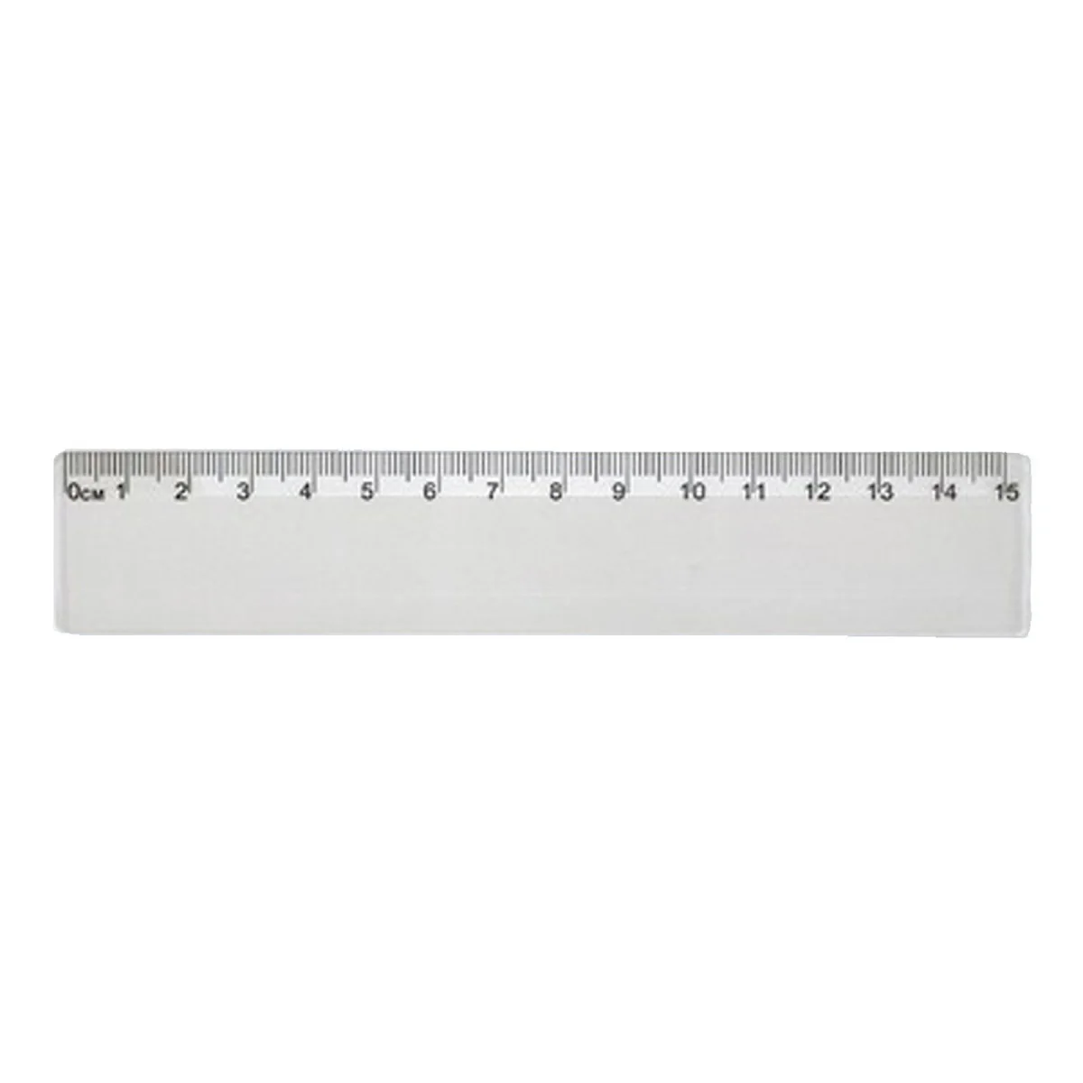 Clear Plastic Measuring Ruler Multipurpose Tool