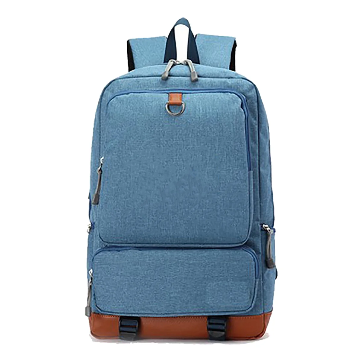 Urban Commuter Travel Daypack with Leather Base