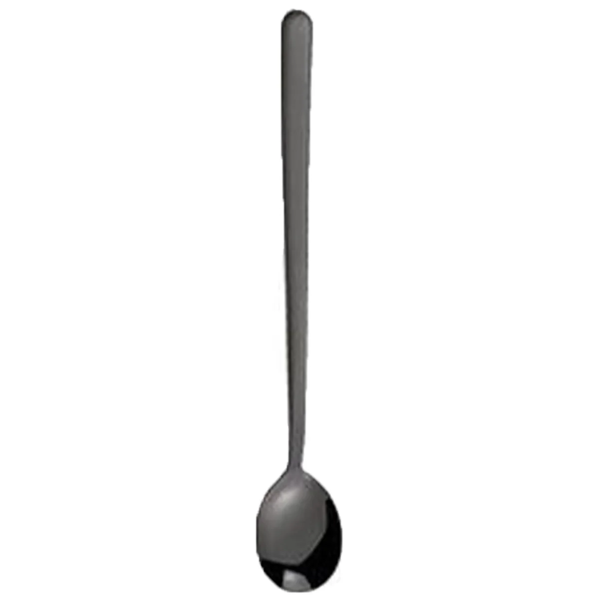 Stainless Steel Oval Serving Spoon Flat Handle