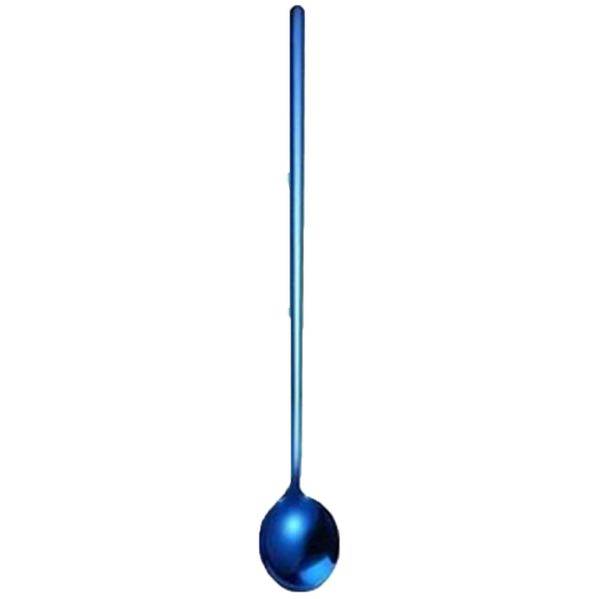 Polished Stainless Steel Round Serving Spoon