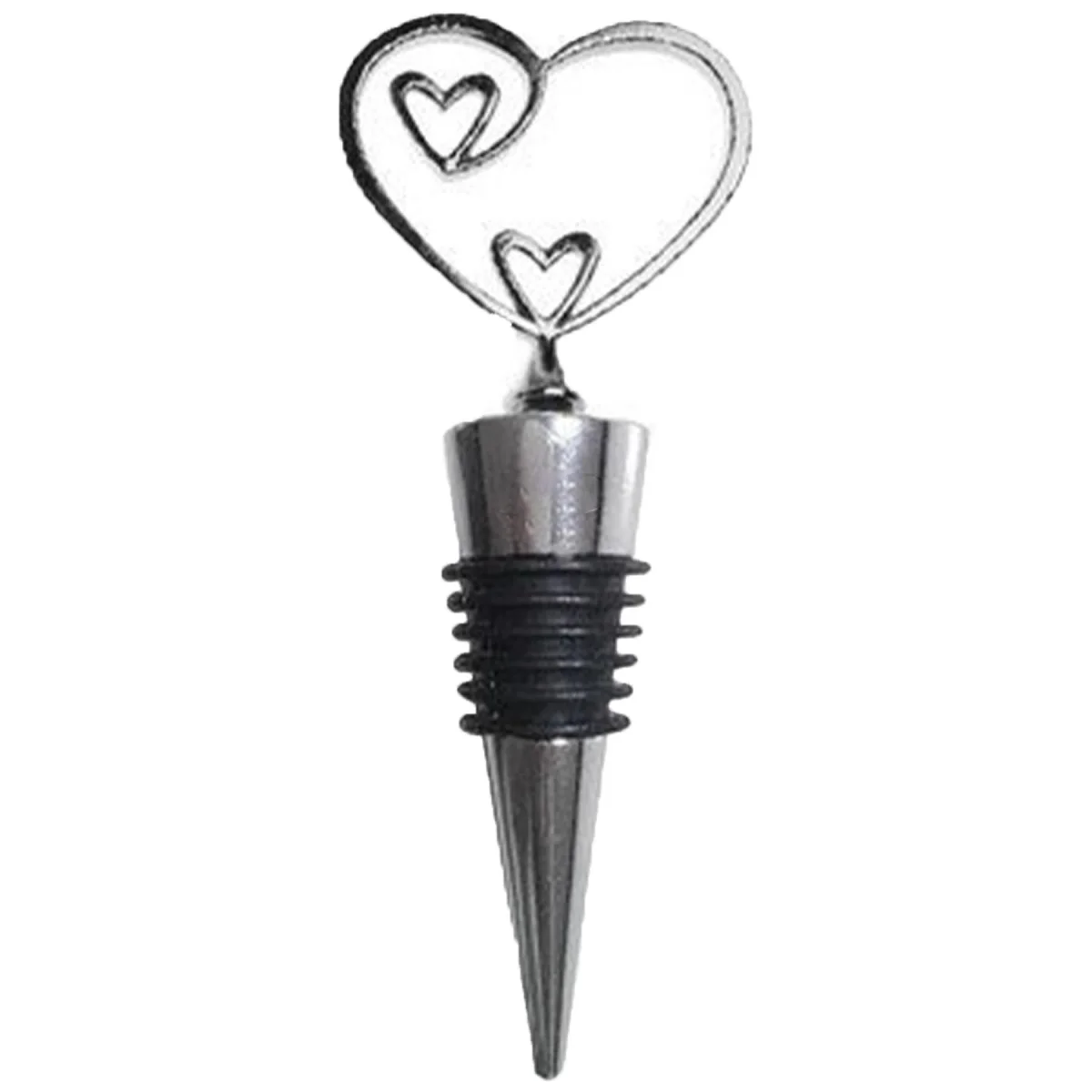 Custom Heart Wine Stopper Engravable Gift
