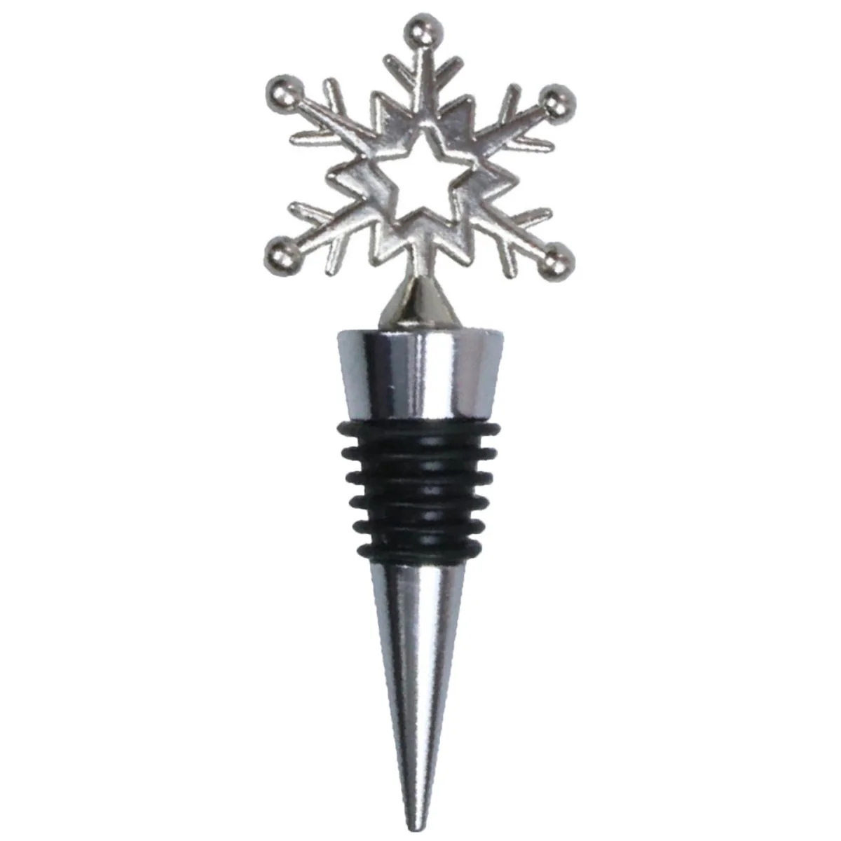 Snowflake Wine Bottle Stopper Custom Gift