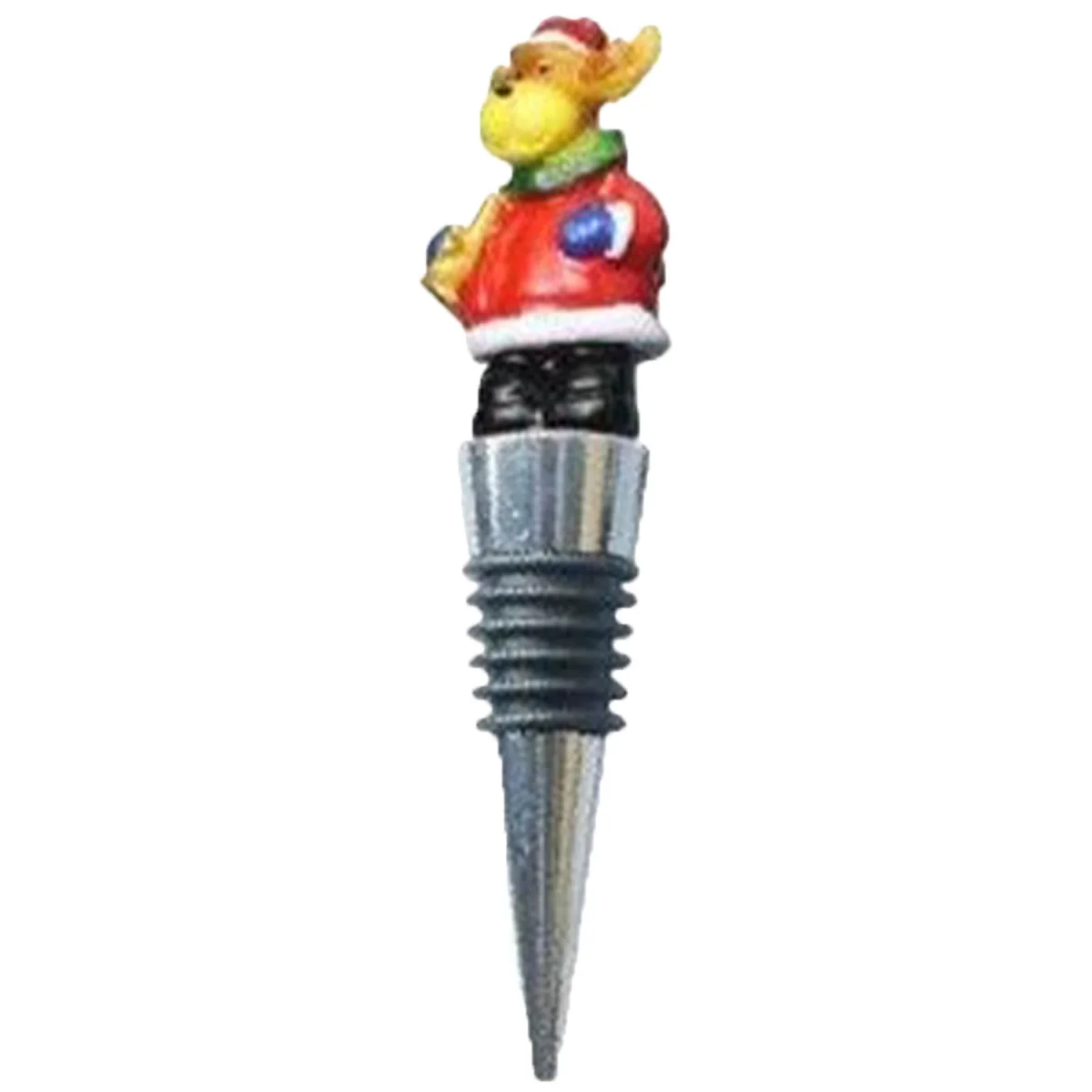 4-Piece Christmas Wine Stopper Set