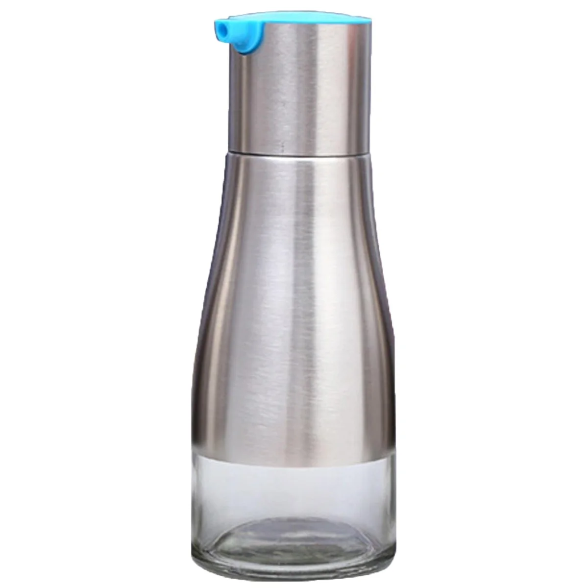 10oz Touch Control Oil Dispenser Stainless Steel Glass