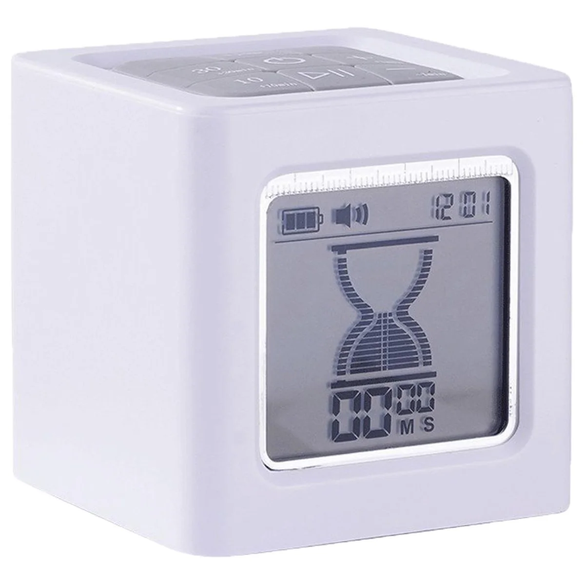 Digital Hourglass Sand Timer Clock with Loud Alarm
