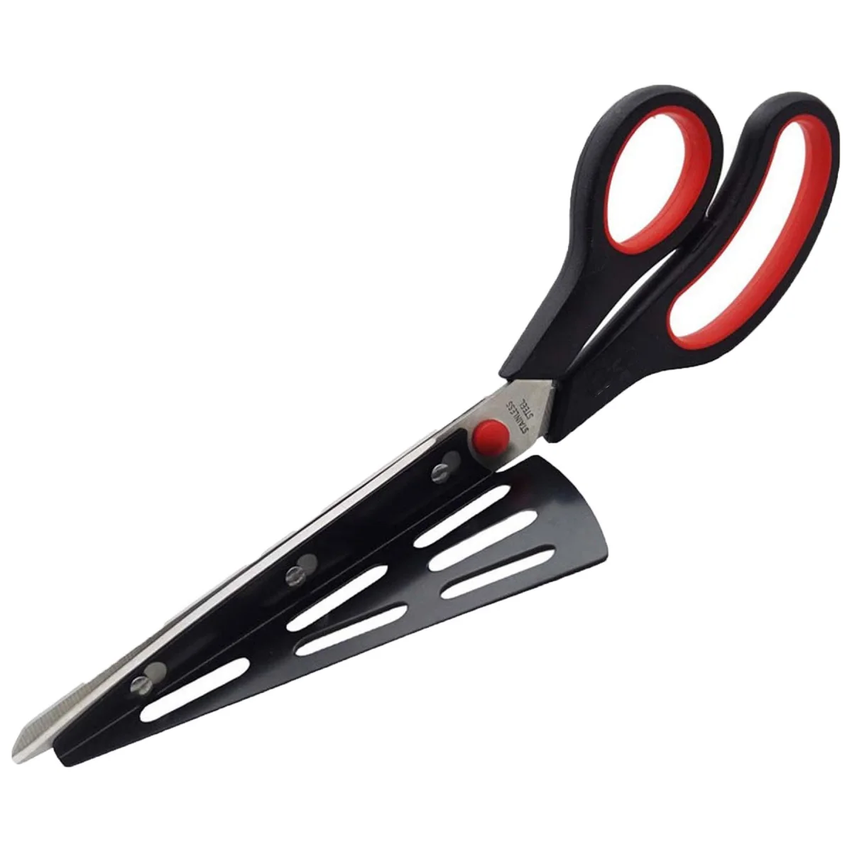 Pizza Cutting Scissors with Serving Spatula