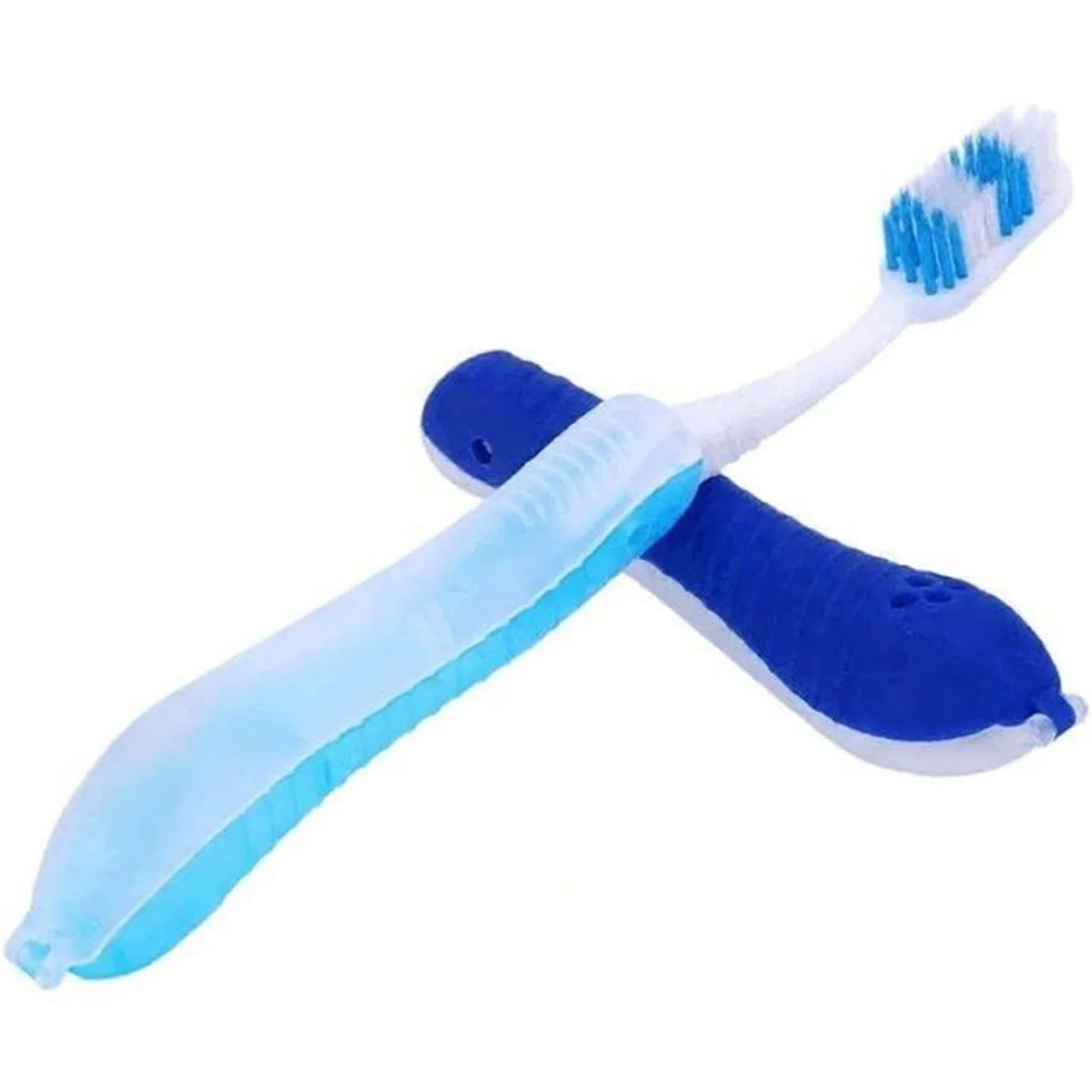 Portable Travel Folding Toothbrush with Case