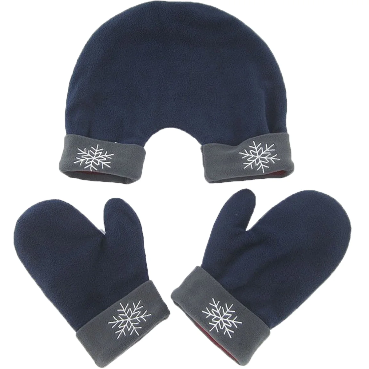 Couples Winter Gloves Polar Fleece Hand in Hand