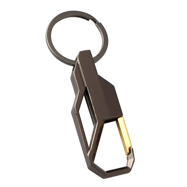 Automotive Zinc Alloy Keychain Detachable Key Ring