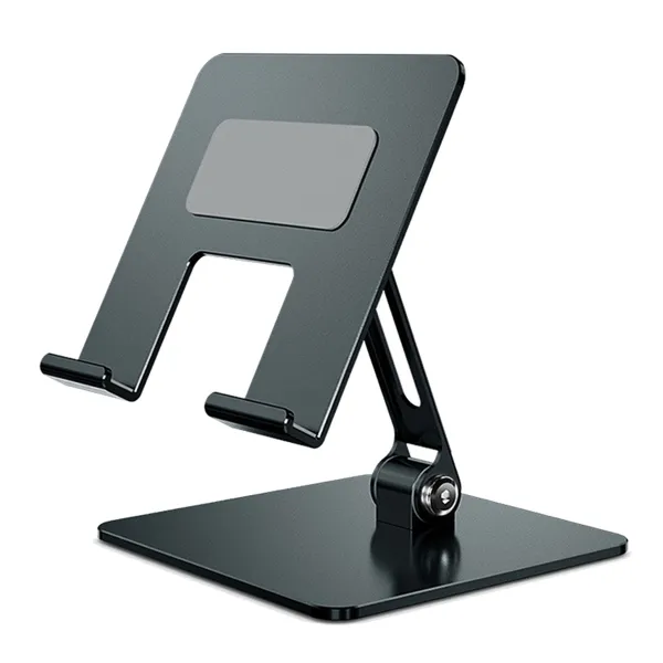 Compact Adjustable Alloy Tablet Holder Foldable