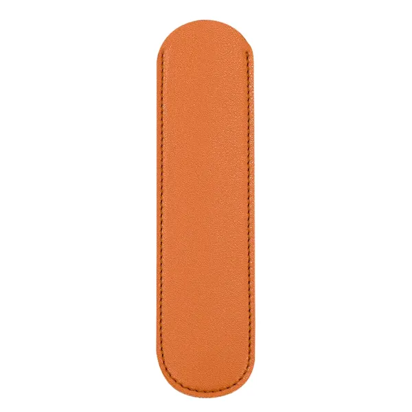 Retro PU Leather Single Pen Holder Pouch
