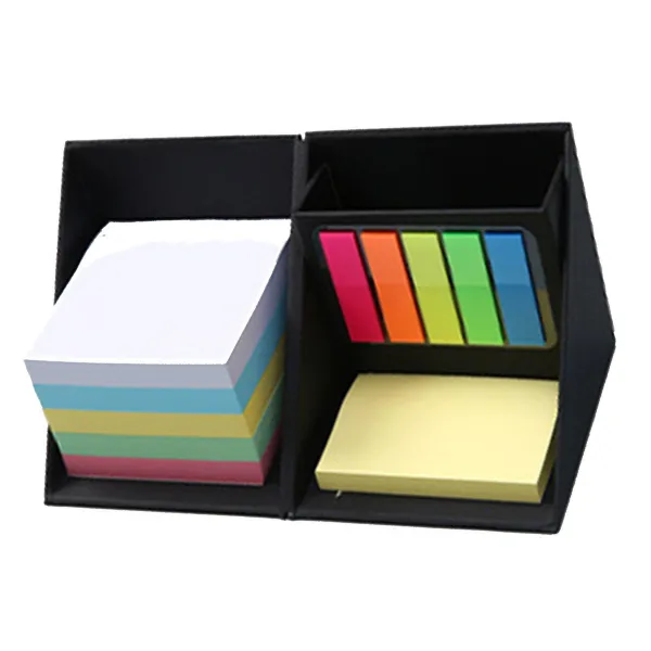 Creative Rainbow Memo Holder with Pen Slot