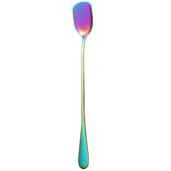 Stainless Steel Square Head Coffee Spoon