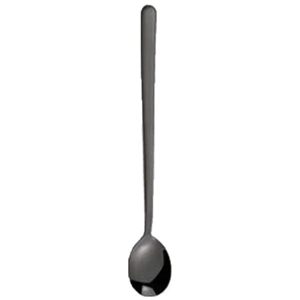 Stainless Steel Oval Serving Spoon Flat Handle