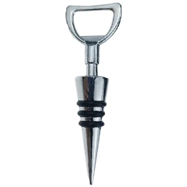 Custom Wine Stopper & Bottle Opener, Alloy Gift