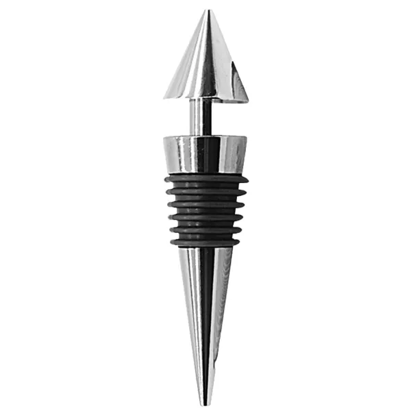 Custom Conical Alloy Wine Bottle Stopper