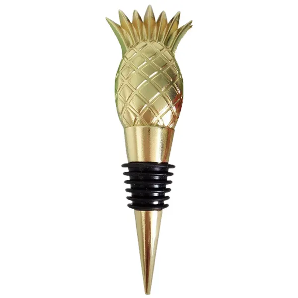 Tropical Pineapple Wine Bottle Stopper