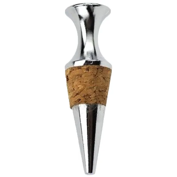 Premium Oak Dome Wine Stopper Alloy Ball Design