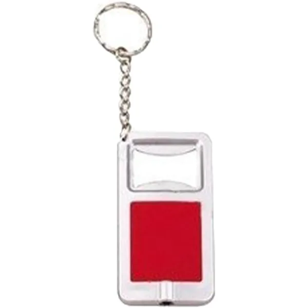 Multifunction Keychain Bottle Opener Flashlight