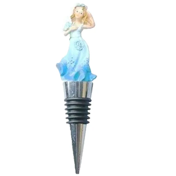 Elegant Crown Wine Bottle Stoppers 4 Pack