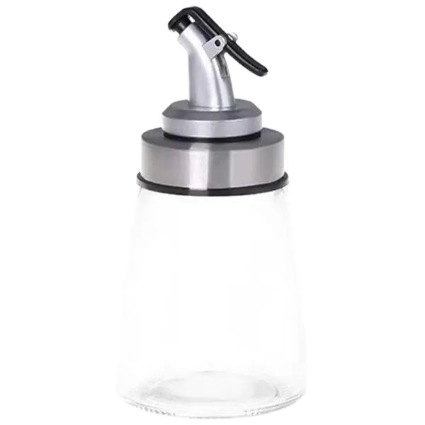 Compact Glass Oil & Vinegar Dispenser Bottle