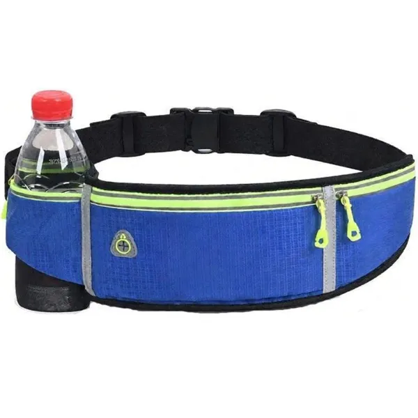 Lightweight Running Waist Pack with Multiple Compartments