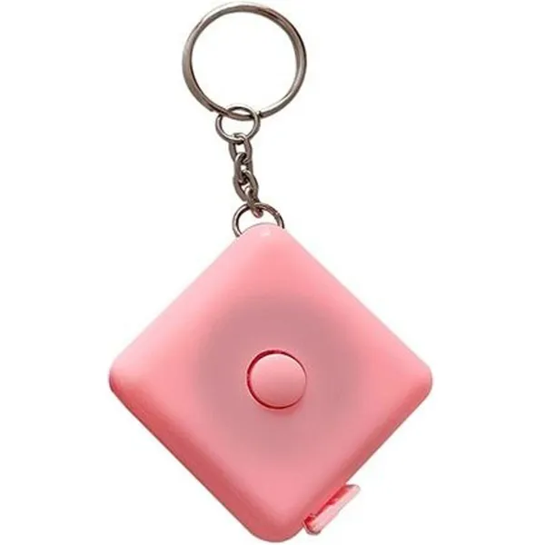 Promotional Retractable Tape Measure Keychain 1.5M Dual