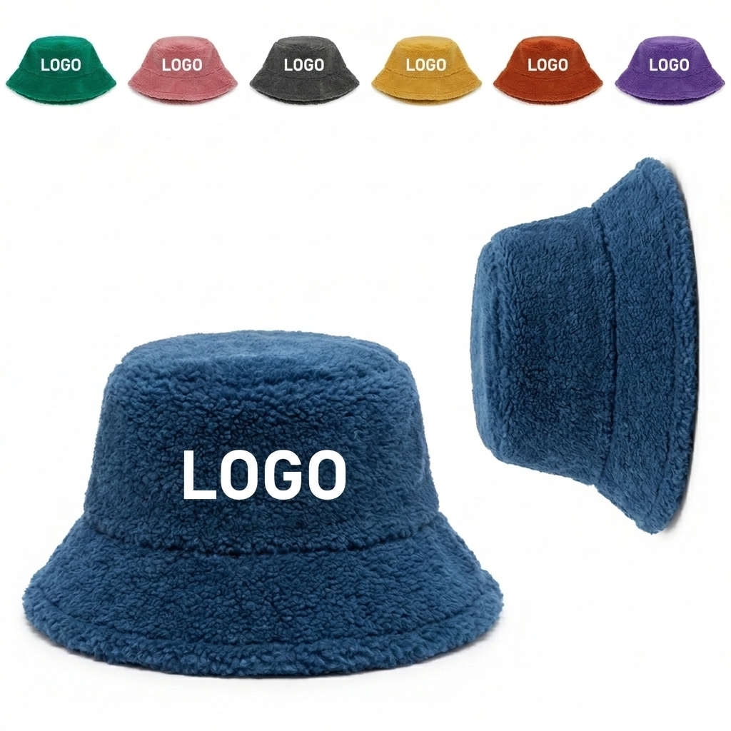 Soft Winter Fisherman Cap with Drawstring - Faux Fur Unisex Beanie Gift