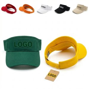 Personalized Breathable Cotton Baseball Cap with Hollow Top for Sun Protection