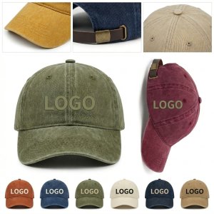Heritage Adjustable Leather-Strap Baseball Cap